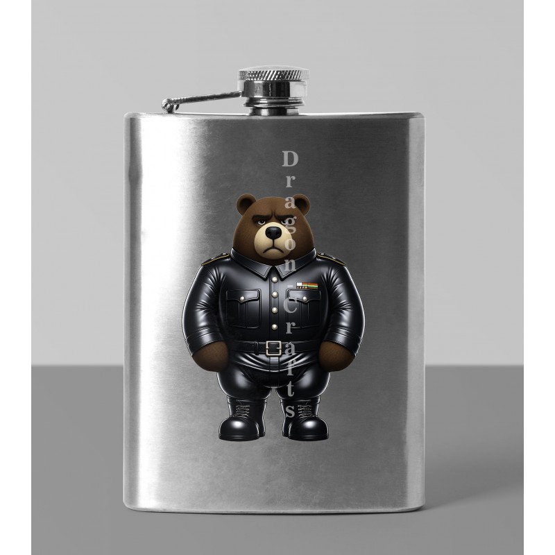 8oz Hip Flask - Army (4)