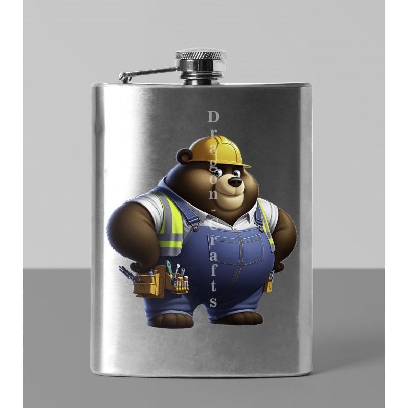 8oz Hip Flask - construction (4)