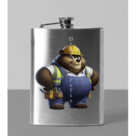 8oz Hip Flask - construction (4)