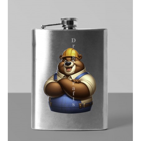 8oz Hip Flask - construction (5)