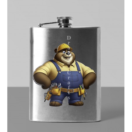 8oz Hip Flask - construction (6)
