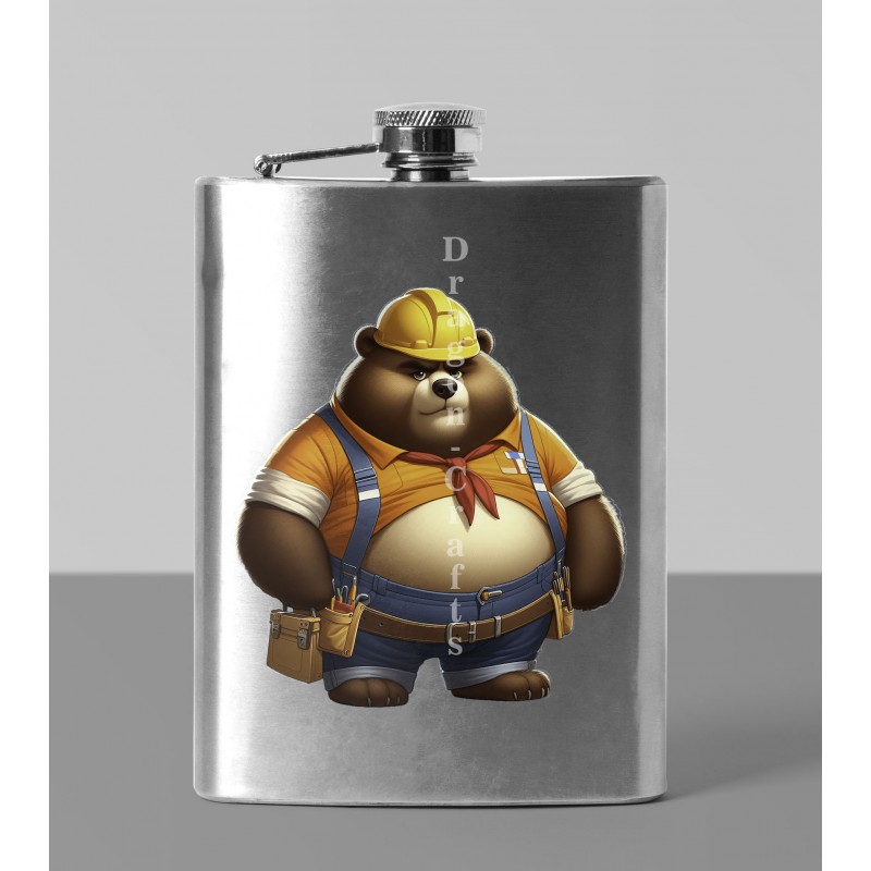 8oz Hip Flask - construction (14)
