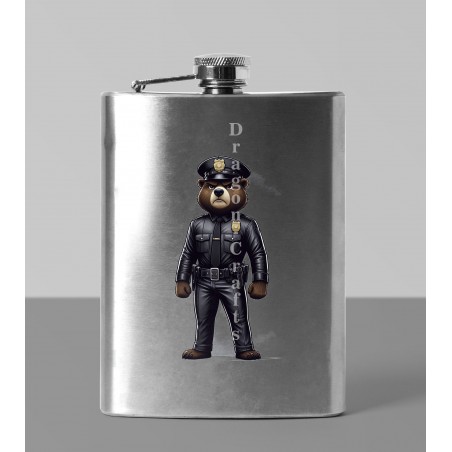 8oz Hip Flask - Cop (9)