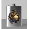 8oz Hip Flask - Cowboy(6)