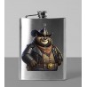 8oz Hip Flask - Cowboy(14)
