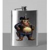 8oz Hip Flask - Cowboy(15)