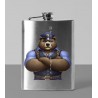8oz Hip Flask - Leather (2)