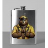 8oz Hip Flask - Leather (3)