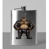 8oz Hip Flask - Leather (9)