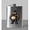 8oz Hip Flask - Leather (10)