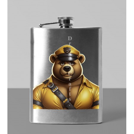 8oz Hip Flask - Leather (16)