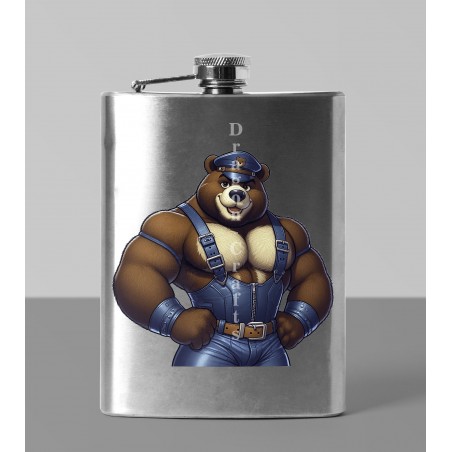 8oz Hip Flask - Leather (21)