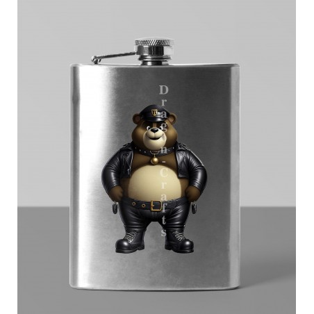 8oz Hip Flask - Leather (28)