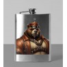 8oz Hip Flask - Leather (38)
