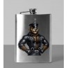 8oz Hip Flask - Leather (60)