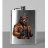 8oz Hip Flask - Leather (61)