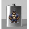 8oz Hip Flask - Leather (64)
