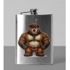 8oz Hip Flask - Leather (73)