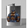8oz Hip Flask - Leather (76)