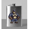 8oz Hip Flask - Leather (86)
