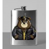 8oz Hip Flask - Leather (91)