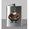 8oz Hip Flask - Lumberjack(9)