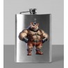 8oz Hip Flask - Pig(5)