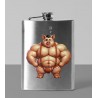 8oz Hip Flask - Pig(6)