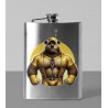 8oz Hip Flask - Rubber(4)