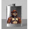 8oz Hip Flask - Rubber(5)