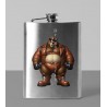 8oz Hip Flask - Rubber(23)