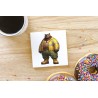 CERAMIC TILE COASTER/ TRIVET - Construction (11)