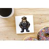 CERAMIC TILE COASTER/ TRIVET - Cop (2)