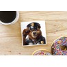 CERAMIC TILE COASTER/ TRIVET - Cop (5)