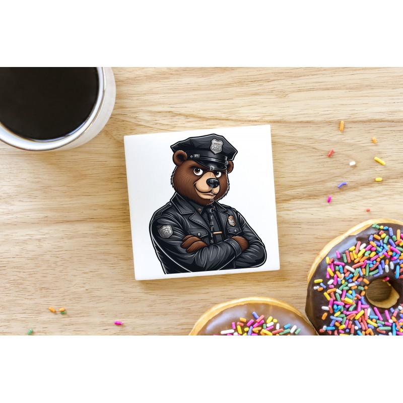 CERAMIC TILE COASTER/ TRIVET - Cop (11)