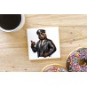 CERAMIC TILE COASTER/ TRIVET - Cop (14)
