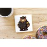 CERAMIC TILE COASTER/ TRIVET - Cop (15)