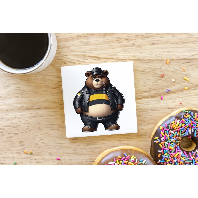 CERAMIC TILE COASTER/ TRIVET - Cop (16)