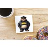 CERAMIC TILE COASTER/ TRIVET - Cop (16)