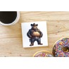 CERAMIC TILE COASTER/ TRIVET - Cowboy (17)